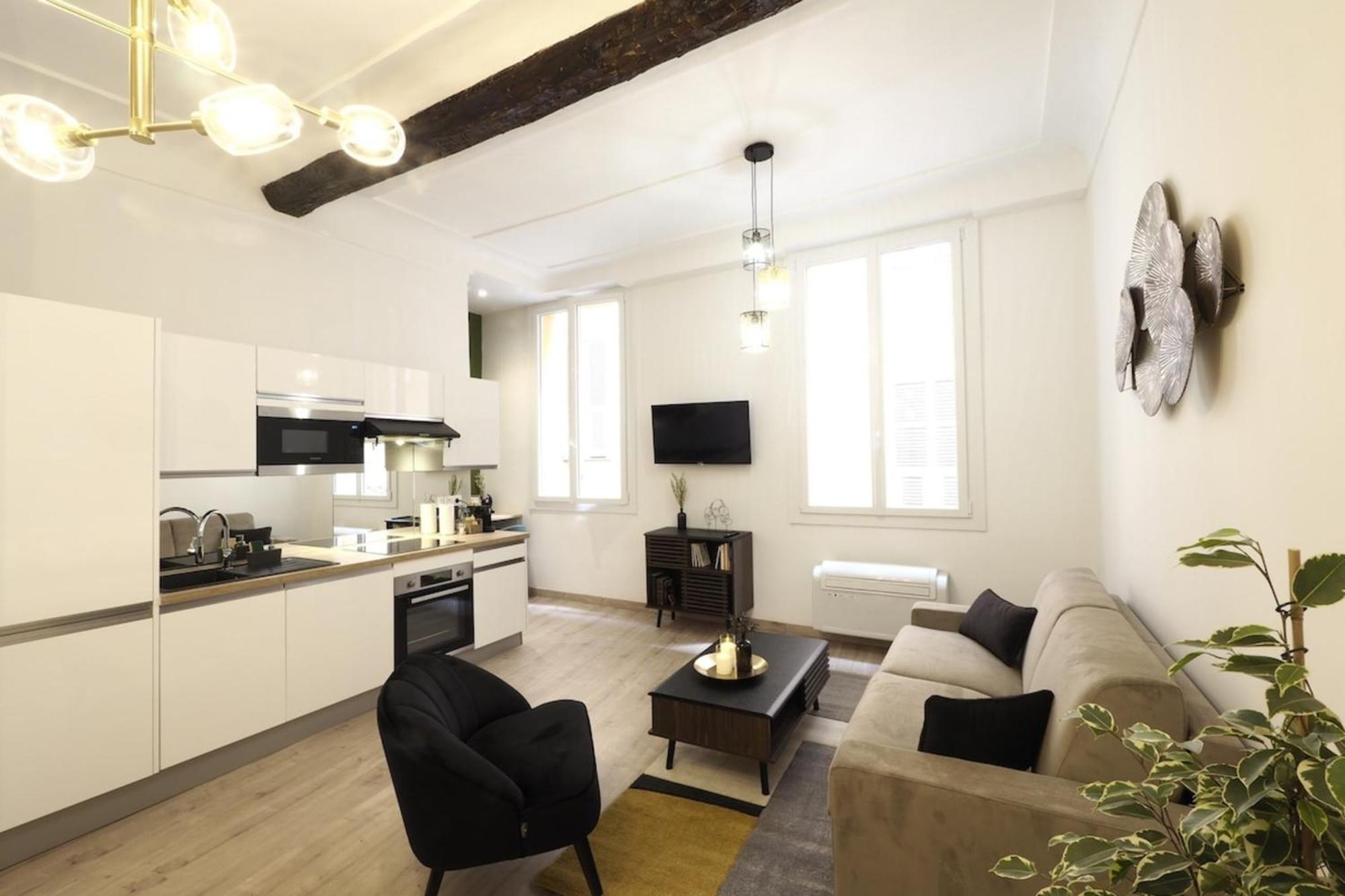 06R - Nice Modern Apartment - Vieux Ніцца Екстер'єр фото